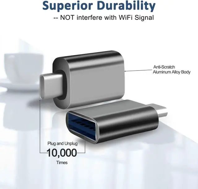 Alt view image 6 of 7 - Lightning to USB C Adapter for iPhone 16/16 Pro/16 Pro Max/iPhone15/15 Pro  Galaxy Google Pixel Nintendo Switch USB Type C to Lightning Cable Connector for iPhone 16/15 Charger-4 Pack