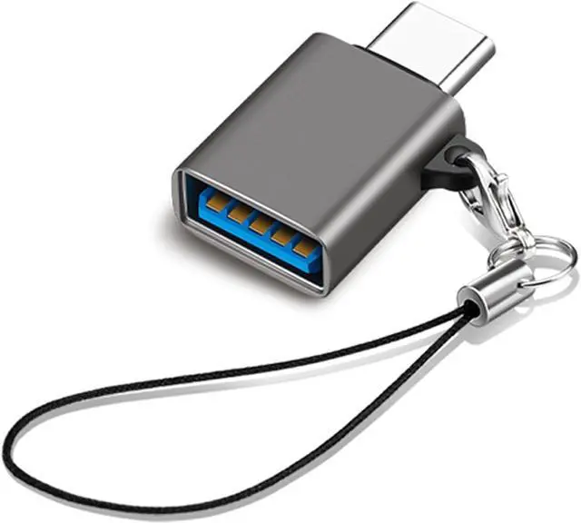 Alt view image 4 of 7 - Black USB Male to USB C Female Adapter USB 3.2 to Type C OTG Adapter 10Gbps Super Speed Data Sync Fast Charging Connector Male to Cell Phones and AccessoriesUSB 3.2 Female Adapter Cables and Ada