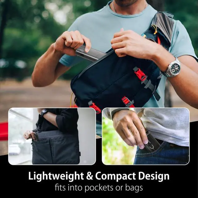 Alt view image 3 of 7 - Travel USB Adapter Multi Charging Cable Kit for All USB Types | Slim Charger Cable Organizer Case | 6 in 1 Adapter for Type C Lightning & USB Connections w/Storage Case | Tech Gift (1 Pack)