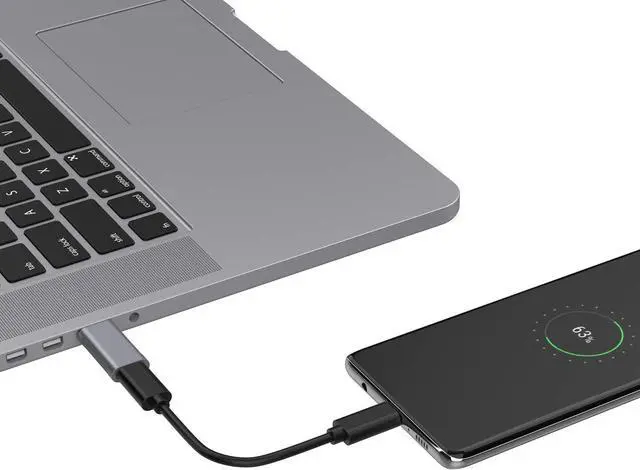 Alt view image 4 of 7 - Nonda USB 3.0 Male-Female Adapter 3 Amp Fast Charging Compact Design