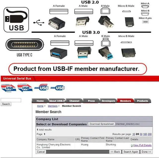 Alt view image 6 of 7 - USB3.0 Type A Male to USB 3.1 Type C Male Data 10Gbps Up Opposite U Shape Back Angled Charge Adapter 90 Degree for Laptop Phone