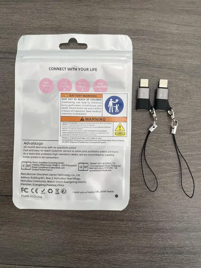 Alt view image 7 of 7 - USB C to Lig-htn-ing Adapter iO-S OTG Adapter Suitable for Connecting Wireless Microphones USB Flash Memory Speakers Card Readers mice Keyboards and Other Devices to Mobile Phones and Tablets