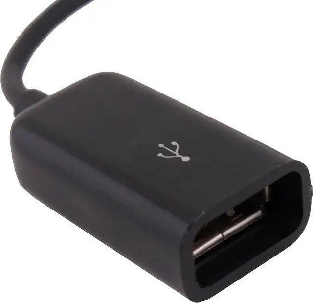 Alt view image 2 of 7 - USB OTG Cable Adapter - Female USB Connector for Galaxy Tab and Tablet Connectivity Solutions Adapter for Galaxy Tab 10.1/8.9/P7500/P7510-4.7 x 1.6 x 0.3 inches