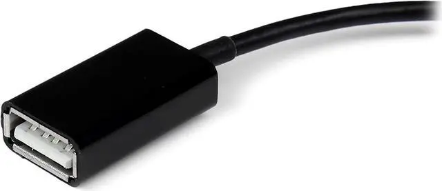 Alt view image 6 of 7 - USB OTG Cable Adapter - Female USB Connector for Galaxy Tab and Tablet Connectivity Solutions Adapter for Galaxy Tab 10.1/8.9/P7500/P7510-4.7 x 1.6 x 0.3 inches