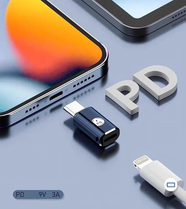 Alt view image 2 of 7 - 4 Pack USB C Adapter for iPhone 16/15 Pro/15 Pro Max/15 Plus [Apple MFi Certified] Support Fast Charging & Data Transfer Type C Charger Connector Cable Charger Adapter Not for Audio/Carplay