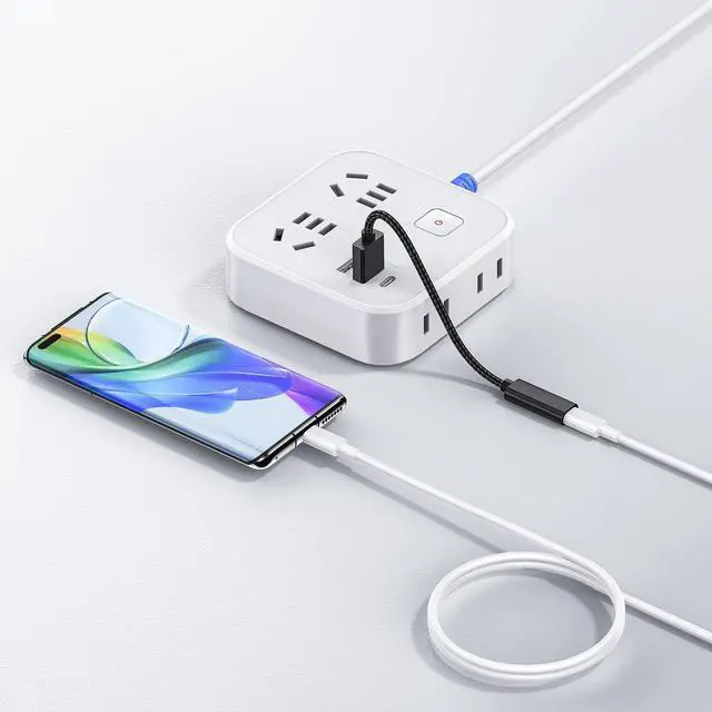 Alt view image 7 of 7 - USB C to USB Adapter 1 Pack USB C to A Male to Female Adapter Compatible with iPhone 15 Pro/Max MacBook Pro/Air Galaxy S20 and More iMac S23 XPS 17