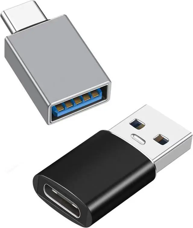 Main image of USB C to USB Adapters - USB to USB Type C OTG Adapter for iPhone 15 Android Adaptor for iPad AirPods iWatch Mouse Keyboard PC (2)