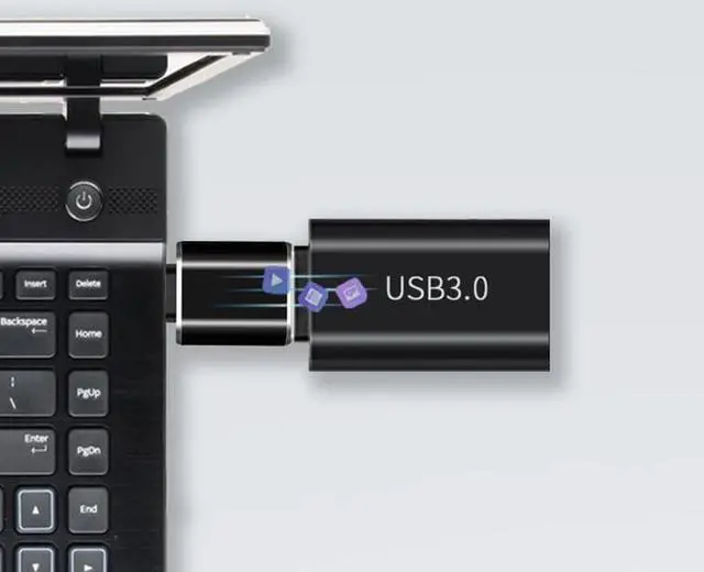 Alt view image 6 of 7 - USB C to USB Adapter [3-Pack] USB C Male to USB Female Adapter Compatible with iPhone 15 Samsung S23 Ultra MacBook Pro 2023/ Air 2022 iPad Pro/Mini Thunderbolt 4/3