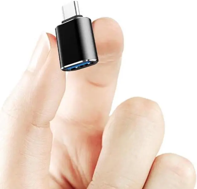 Alt view image 7 of 7 - USB C to USB Adapter [3-Pack] USB C Male to USB Female Adapter Compatible with iPhone 15 Samsung S23 Ultra MacBook Pro 2023/ Air 2022 iPad Pro/Mini Thunderbolt 4/3