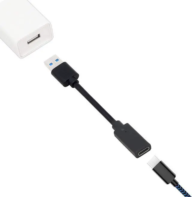 Alt view image 4 of 4 - USB A to USB C Cable USB 3.0 Type A Male to USB 3.0 Type C (USB-C) Female Data & Charging Converter Adapter for Laptop and PC (1M/3.3Feet)