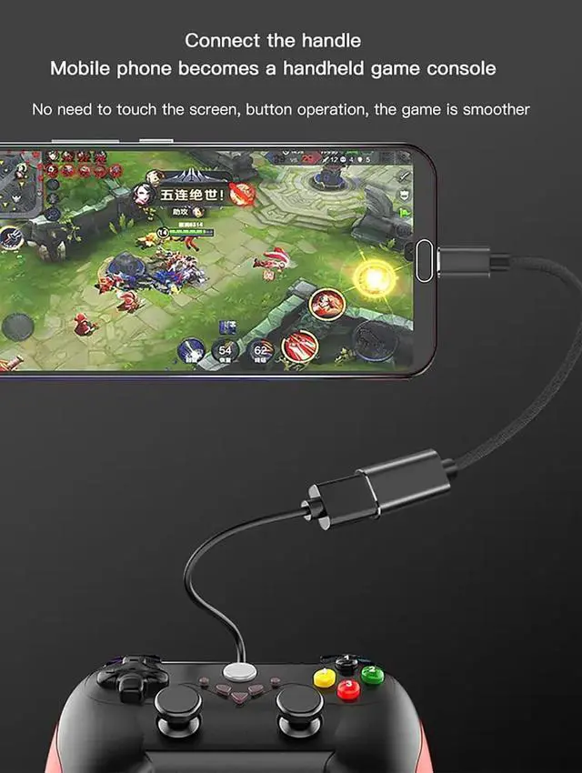 Alt view image 4 of 7 - PRO OTG USB 3.0 Compatible with Samsung Galaxy A15 5G USB-C Adapter True 5Gbps Transfer on Many Devices Backup Drives Gamepads Backup Keyboard Mice Saves & More