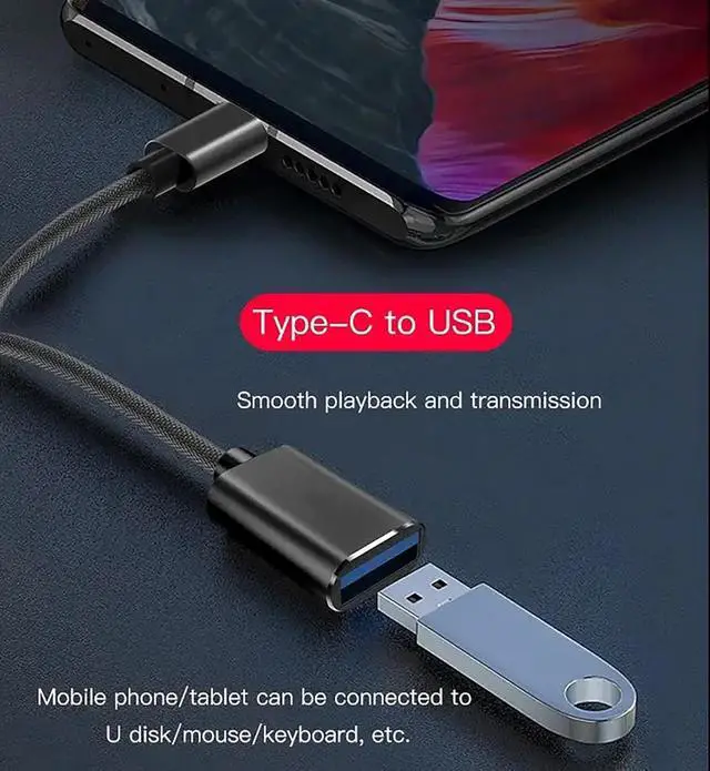 Alt view image 2 of 7 - PRO OTG USB 3.0 Compatible with Samsung Galaxy A15 5G USB-C Adapter True 5Gbps Transfer on Many Devices Backup Drives Gamepads Backup Keyboard Mice Saves & More