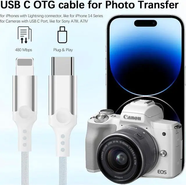 How To Transfer Canon Powershot Photos To Iphone DSLR Camera USB C