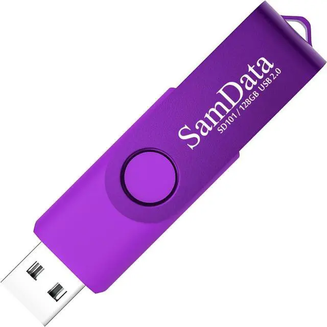 Alt view image 3 of 7 - 128GB USB Flash Drives 4 Pack 128GB Thumb Drives Memory Stick Jump Drive with LED Light for Storage and Backup (4 Colors: Black Blue Green Purple)