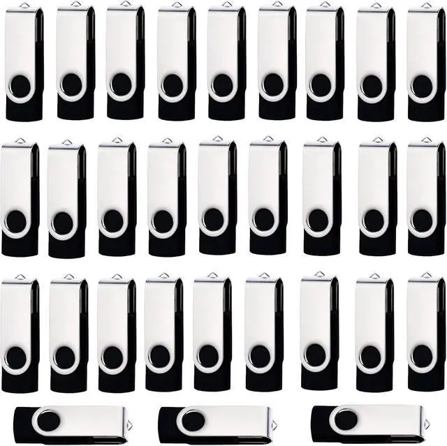 Main image of USB 8GB USB Flash Drive 50 Pack Bulk USB Flash Drives 8GB Thumb Drive 50 Pack USB2.0 Flash Drive 8GB Pen Drive USB Drive Pack 8GB USB Memory Stick (Black No Logo)