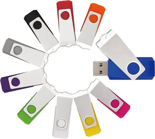 Main image of 10pcs 64GB USB Flash Drives USB2.0 Thumb Drive USB Sticks USB Photo Stick 64GB Flash Drive USB 2.0