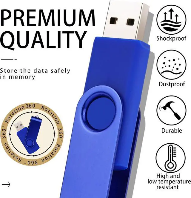 Alt view image 7 of 7 - 10pcs 64GB USB Flash Drives USB2.0 Thumb Drive USB Sticks USB Photo Stick 64GB Flash Drive USB 2.0