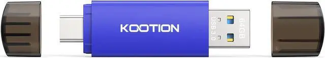 Alt view image 2 of 7 - 64GB USB C Flash Drive 5-Pack 2-in-1 Type-C Flash Drive USB-A&USB-C 3.0 Dual Drive OTG Thumb Drive Memory Stick for Android Smartphone/Tablet/PC