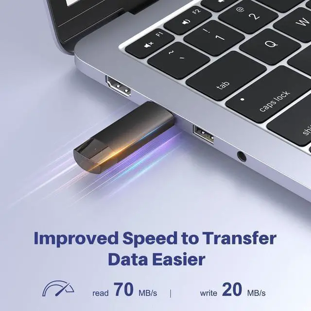 Alt view image 3 of 7 - 256GB USB C Flash Drive Dual USB 3.0 USB Drive Type C + USB A Portable Type-C USB Stick with Keychain Hole 2-in-1 USB-C Thumb Drive for Smartphone Tablet Computer Mac iPhone 15