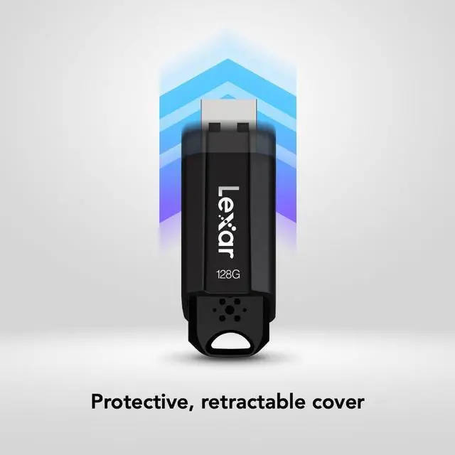 Alt view image 4 of 6 - 128GB JumpDrive S80 USB 3.2 Gen 1 Flash Drive for Storage Expansion and Backup Up To 150MB/s Read Black (LJDS080128G-BNBNU)