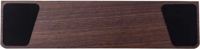 Alt view image 6 of 7 - Wooden Wrist Rest Pad 12.8 Compact Ergonomic Walnut Wood Hand Wrist Rest for 60% 75% Mechanical Keyboard Non-Slip Palm Pad for Comfortable Typing and Playing (for 75%)