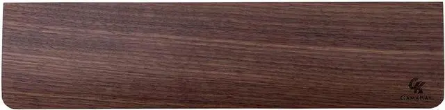 Alt view image 5 of 7 - Wooden Wrist Rest Pad 12.8 Compact Ergonomic Walnut Wood Hand Wrist Rest for 60% 75% Mechanical Keyboard Non-Slip Palm Pad for Comfortable Typing and Playing (for 75%)