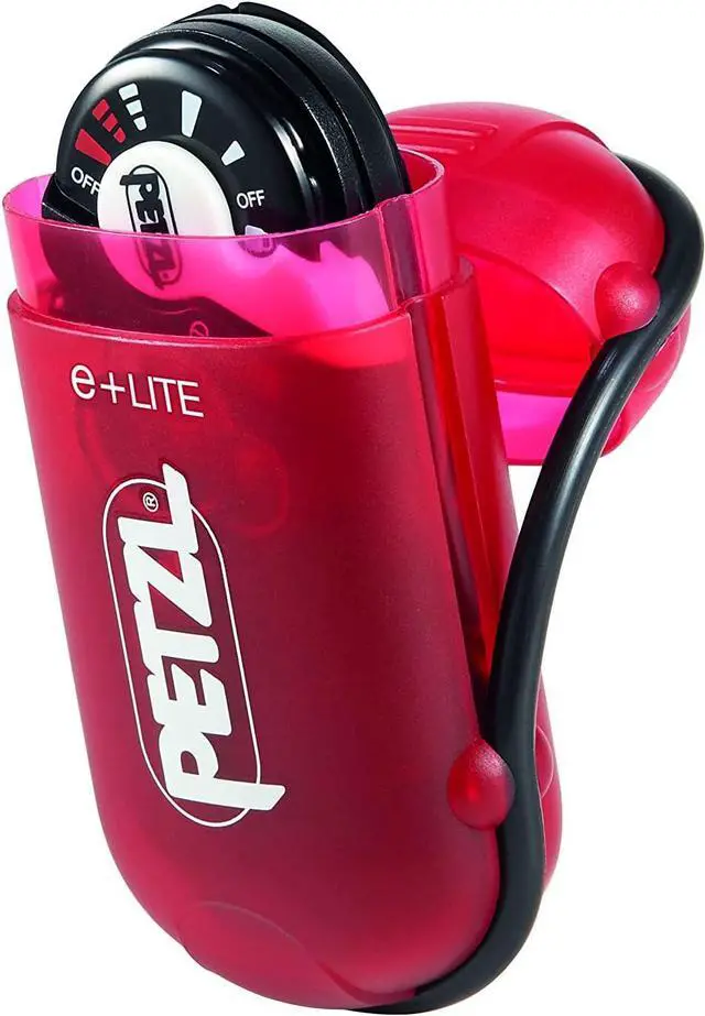 Alt view image 5 of 5 - Petzl E+LITE Headlamp - Ultra-Compact Emergency 50 Lumen Headlamp Designed for Hiking Climbing Running and Camping