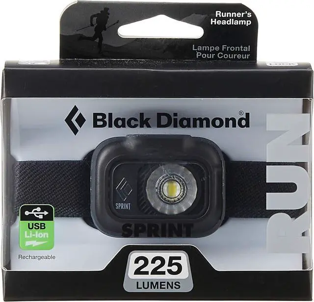 Alt view image 2 of 5 - Sprint 225 Lumen Rechargeable LED Headlamp for Running Camping Hiking Compact and Lighweight
