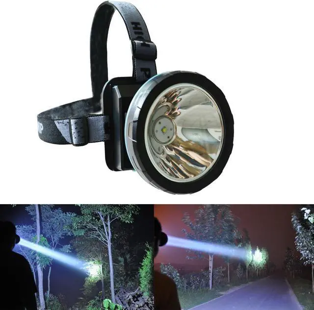 Alt view image 7 of 7 - Bright Headlamp Rechargeable LED Torch for Mining Camping Hiking Fishing