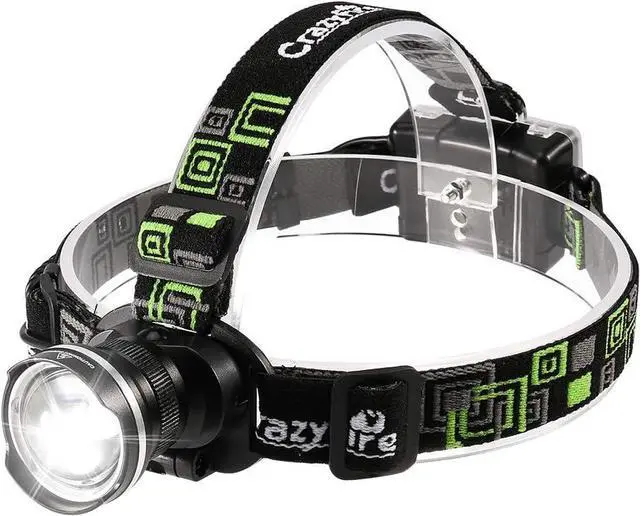 Main image of LED Headlamp Super Bright Headlamp Headlight Flashlight 3 Modes Zoomable Headlamps for Runing Hiking Camping Fishing Hunting(Black)