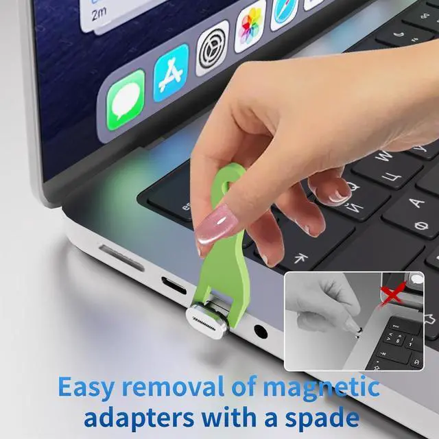Alt view image 7 of 7 - 3CS 240W USB C Magnetic Adapter 2Pack Straight Magnetic USB C Adapters with 4 Connectors 24Pin Fast Charge 40Gbps 8K 60Hz for Thunderbolt 3/4 MacBook Pro/Air/ PS5 PSVR2 and More Type C Devices