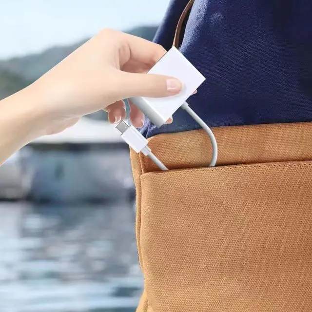 Alt view image 6 of 6 - USB C to HDMI Adapter for iPhone 15/16 to TV USB-C Digital AV Multiport Adapter PD 100W 4K 60Hz &USB3.1 Type C to HDMI Adapter Compatible with Iphone15/16 MacBook Pro Ipad Pro