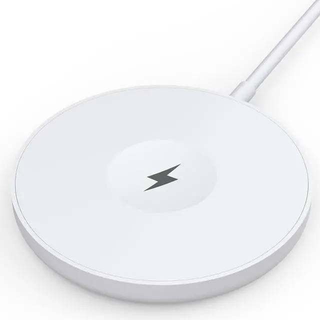 Main image of 3-in-1 Magnetic Wireless Charger - 15W Fast Charging Pad for iPhone 16/15/14/13/12 AirPods and  Watch - Compact Safe Travel-Friendly Design