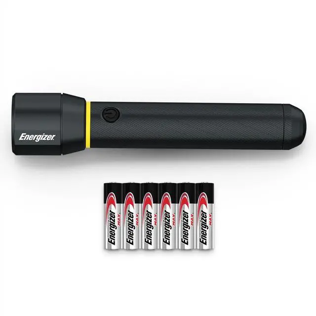 Alt view image 7 of 7 - ENERGIZER LED Flashlight Vision PRO Ultra Bright 1000+ Lumens IPX4 Water Resistant Aircraft-Grade Aluminum LED Light Rugged Metal Flash Light for Outdoors Emergency Power Outage Black