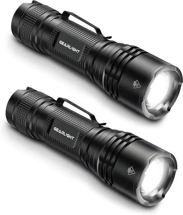 Main image of LED Tactical Flashlights High Lumens - Mini Flashlights for EDC Carry - Compact Powerful Emergency Flashlight Made from Military-Grade Aluminum - Drop Resistant and Water Resistant