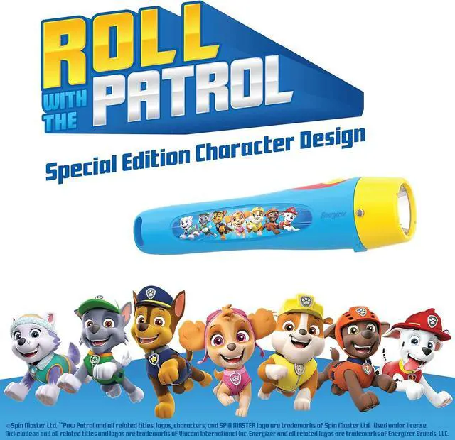 Alt view image 2 of 7 - PAW Patrol Flashlights (2-Pack) Paw Patrol Toys for Boys and Girls Great Lightweight LED Flashlights for Kids (Batteries Included)