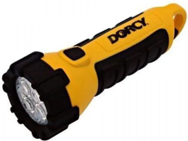 Main image of 150 Lumen Floating Water Resistant LED Flashlight with Carabineer Clip Yellow (41-2510)