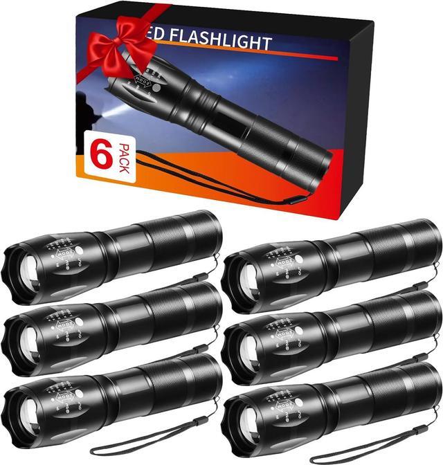 Main image of 6Pack LED Flashlights High Lumens 5Mode Tactical Flashlight for Home Small Flashlights Powerful Pocket Flashlight Bright Adjustable Torch Light Mini Flash Light for Emergencies Camping Outdoor