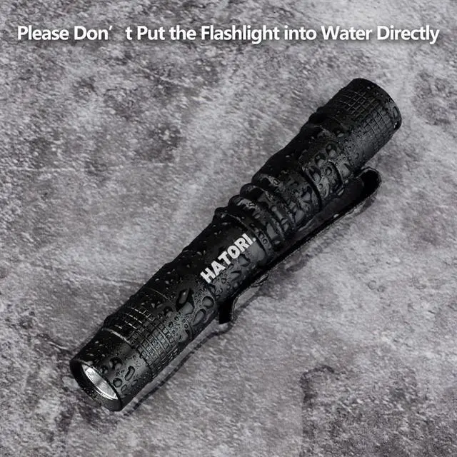 Alt view image 4 of 7 - LED Mini Flashlight Bright Small Handheld Pocket Flashlights Tactical High Lumens Pen Light for Camping Outdoor Emergency 4 Pack(3.55Inch)