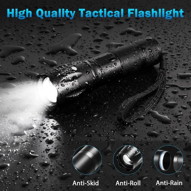 Alt view image 6 of 7 - 6Pack LED Flashlights High Lumens 5Mode Tactical Flashlight for Home Small Flashlights Powerful Pocket Flashlight Bright Adjustable Torch Light Mini Flash Light for Emergencies Camping Outdoor