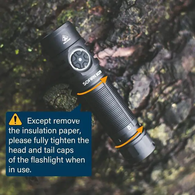Alt view image 3 of 7 - SC29 Led Flashlight Rechargeable 3000 Lumen Small Powerful Flashlight with USB C Handle Pocket Flashlight Long Battery Life IP68 Waterproof for Emergencies Dog Walking