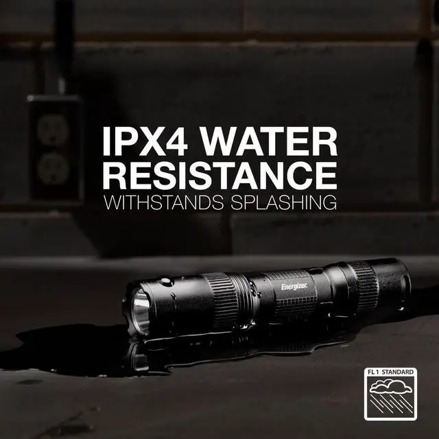 Alt view image 6 of 7 - TAC 1AA LED Tactical Flashlight LED Flashlight for Emergencies and Camping Gear Water Resistant Compact EDC Flashlight with Clip Batteries Included Pack of 1