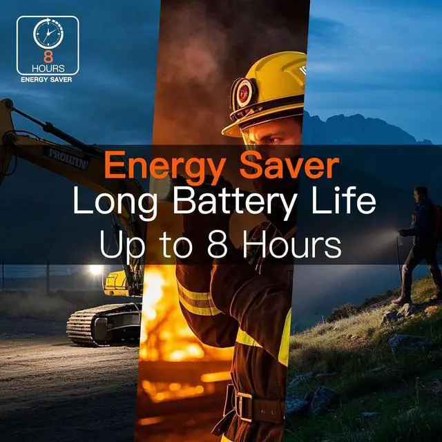 Alt view image 5 of 7 - 2D Cell Battery Big Flashlights Single Mode High Lumens Aluminum Heavy Duty Large Flashlight for Home Emergency Power Outage Outdoor Activities