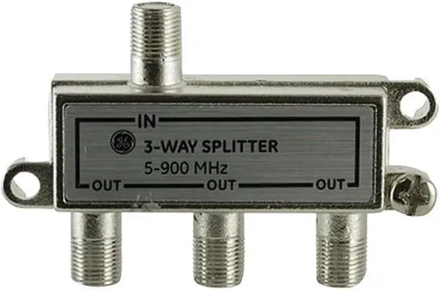 Main image of 3-Way Signal Splitter For HDTV Satellite Antenna 35048