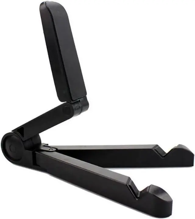 Main image of Tablet Desktop Stand Adjustable Portable Foldable Lightweight Compatible with Most Tablets 7-10.2 inches Kindle Fire and Smartphones