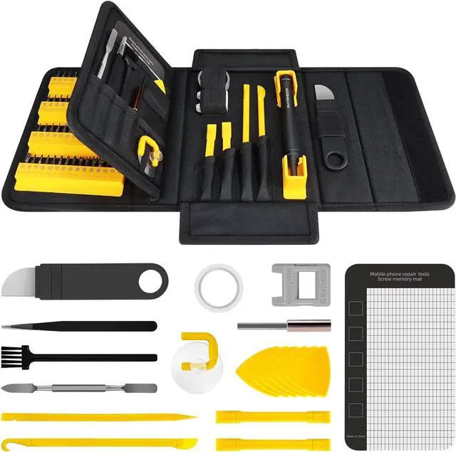 Main image of Precision Screwdriver Sets 146 in 1 Tool Kit with Alloy Mini Screwdriver 120 Magnetic Bits 24 Types of Accessories Repair Tool Kit for Electronics PC Computer Cell Phone Laptop Xbox PS5
