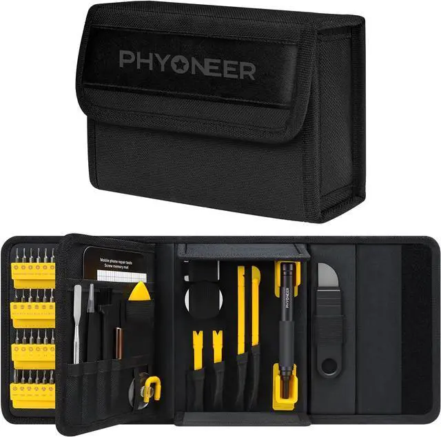 Alt view image 2 of 7 - Precision Screwdriver Sets 146 in 1 Tool Kit with Alloy Mini Screwdriver 120 Magnetic Bits 24 Types of Accessories Repair Tool Kit for Electronics PC Computer Cell Phone Laptop Xbox PS5