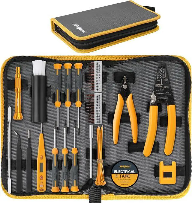 Main image of 39pc Electronics Repair & Opening Tool Kit Set for Laptops Phones Devices Computer & Gaming Accessories. Precision Small Screwdrivers with Pentalobe Bits for iPhones & MacBooks