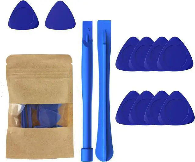 Main image of 10pcs Universal Triangular Prying Tool 2pcs pry Bars Plastic Spudger Tool Kit Prying & Open Tool for iPhone Laptop Desktop LCD Screen case Removal