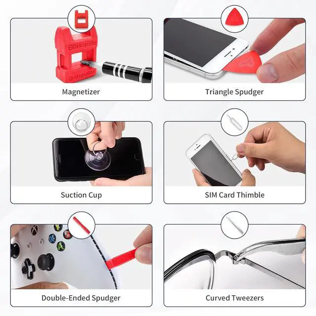 Alt view image 5 of 7 - Small Precision Computer Screwdriver Set: 35IN1 Mini Screwdriver Repair Tool Kit with 22 Magnetic Drill Bits Magnetizer Suitable for PC Phone Camera Laptop PS4 PS5 and Watch
